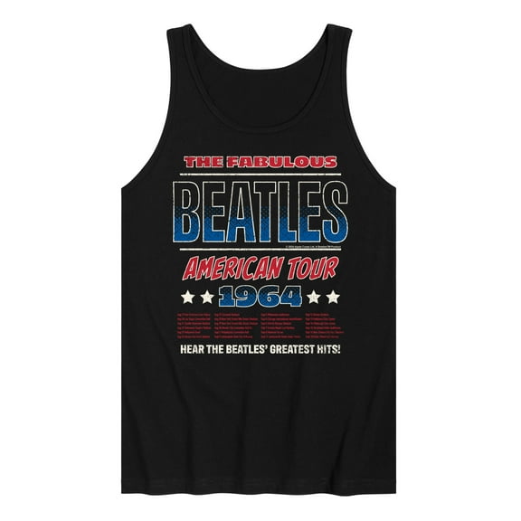 The Beatles - American Tour 64  - Men's Tank Top