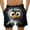 Black, variant on Men's Swim Trunks Funny Bird Printed Beach Board Shorts Summer Novelty Athletic Running Shorts