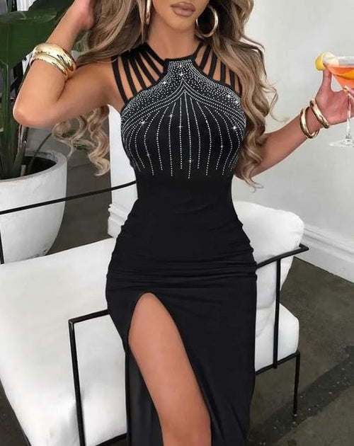 multi strap dress