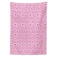 thumbnail image 3 of Ambesonne Dragonfly Tablecloth Rectangular Table Cover, Petals with Bugs, 60"x90", Pale Pink Purple, 3 of 4