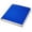 Dark Blue, variant on Grid Paper Notebook PU Leather Graph Notebook Square Grid Journal 228 Pages 20×20.6cm Spiral Style Notebook With Ribbon Bookmark Graph Paper Notebook Office Desk Supplies Writing Planner