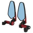 thumbnail image 5 of VOBOR Espejo retrovisor para Motocicleta, Espejo Trasero para ATV, Accesorios para automóvil, Giratorio de 360 ​​Grados, Universal para Soporte de 8MM/10MM(Rojo), 5 of 5
