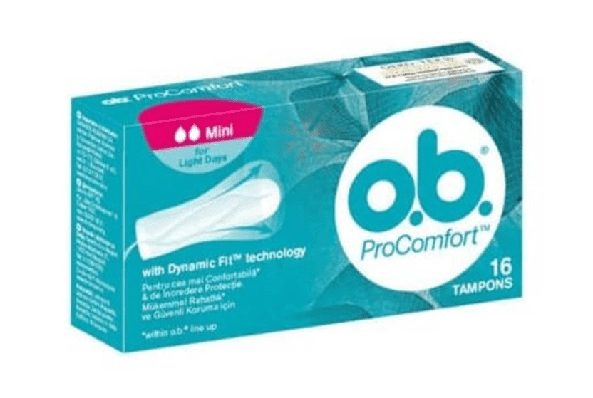 skygge Krydderi At tilpasse sig O.B Procomfort Tampon Mini 16s - Walmart.com