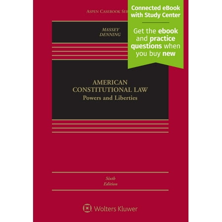UPC: 9781543801484 | Aspen Casebook: American Constitutional Law : Powers and Liberties [Connected eBook with Study Center] (Edition 6) (Hardcover)