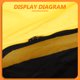 thumbnail image 1 of BEADCEST Casa Para Plegable De Material Resistente Y Color Amarillo Para Uso Doméstico, 1 of 7