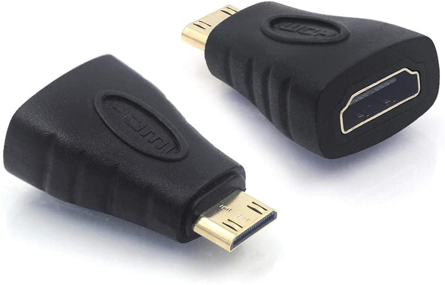 VCE HDMI Coupler HDMI Female to Female Connector 4K HDMI to HDMI Adapter 2 Pack