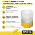 thumbnail image 3 of HARRIS Diatomaceous Earth Powder Duster with 6 Inch Extension Nozzle, 3 of 3