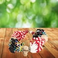 thumbnail image 2 of Pulsera (ilde) De 18 Hilos, Santeria (Shango con calavera), 2 of 5