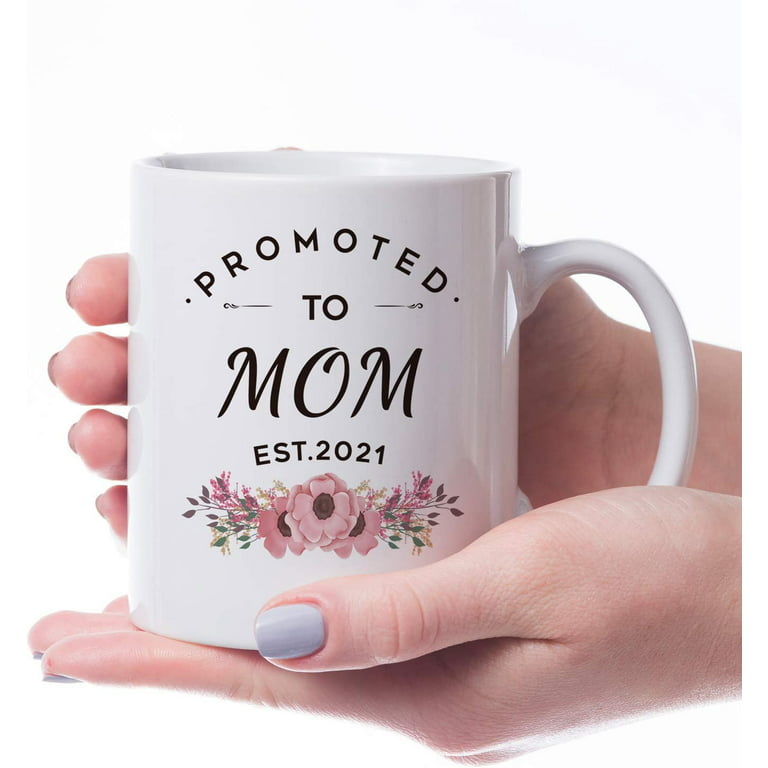 First Mother's Day Mug for Mom to Be, Cute New Mom 1st Mother's Day Gift,  Expected Mother, Pregnant Mom Mug from The Bump Coffee Mug for Sale by  May15Cz