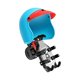 thumbnail image 2 of Soporte para teléfono de bicicleta Visera solar Soporte para teléfono celular Cubierta de sombra Manillar Hermoso soporte para teléfono celular Visera azul rojo, 2 of 8