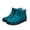Green, variant on Women's Versatile Slip On Round Toe Waterproof Comfortable Short Rain Boots