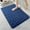 Dark Blue, variant on Bailu Memory Foam Bath Mat Pebble Bathroom Rug Super Absorbent Machine Washable Bathroom Rug (16x24, Dark Gray)