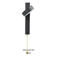 thumbnail image 3 of reeffull LED Wall Lamp Acrylic Modern Black Neutral Type 4 Indoor Fixture Light, 3 of 9