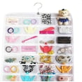 thumbnail image 4 of 80 Pockets Hanging Jewelry Organizer for Earrings Necklace Bracelet Ring Accessory Display Holder Box, 4 of 9