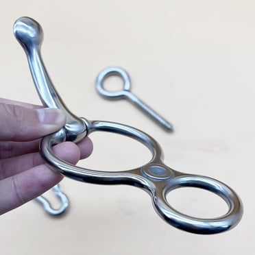 Horse Tie Ring - Safe Training Equipment With Eye Bolt For Humane Tying