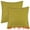 Green, variant on Unique Bargains 4 Pcs Cotton Throw Pillow Cover with Tassel Trim for Home Decor White 12" x 20"