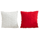 thumbnail image 1 of Funda Almohada Copo Nieve Navideña Suave para Del () Blanca, 1 of 6