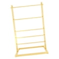 thumbnail image 1 of KLKCMS Ribbon Organizer 5 Layer Ribbon Rack for Retail Shop Flower Store Craft Room Gold, 1 of 7