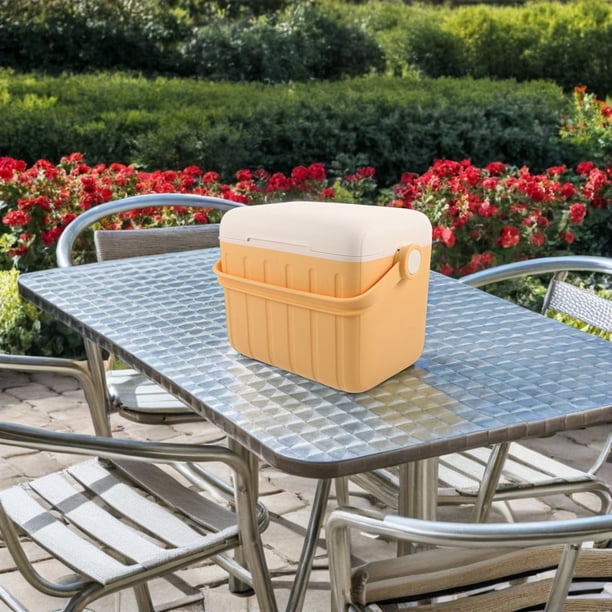 Raindrops Caja Térmica Para Almacenamiento En Exteriores Con Mango Y Aislamiento