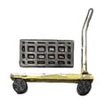 thumbnail image 4 of Milaget 1/64 Miniature Hand Truck Auto Shop Mini Push Cart Dolly Scene Display Model Yellow, 4 of 9