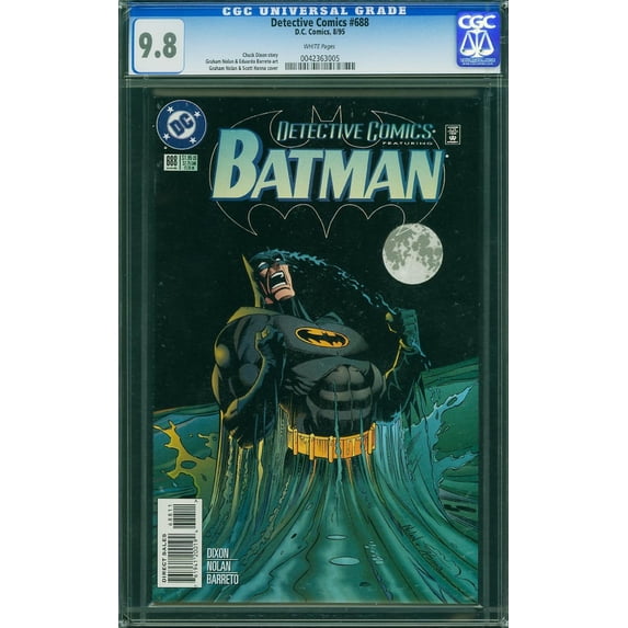 Detective Comics #688 - CGC 9.8 Comic Book