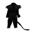 thumbnail image 3 of Figura de acción a escala 1/12, ropa, disfraz de muñeca, uniforme de judo, ropa en miniatura, cinturón de pantalón superior para cuerpo masculino de 6 Negro, 3 of 7