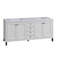 thumbnail image 7 of James Martin Vanities 305-V72-3Car Chicago 72" Free Standing Or Wall Mounted Double Basin, 7 of 7