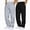 R224-Light Gray, variant on NOLDARES 2 Pack Men's Sweatpants Lightweight Wide Leg Open Bottom Baggy Pants Gym Drawstring Lounge Joggers with Pocket,Light Gray,M