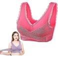thumbnail image 1 of Soutien-gorge Sans Fil Soyeux Tourmaline, Détoxification et Lifting Puissant Compatible Femmes, 1 of 5
