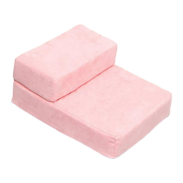 Escaleras para perros, cómodas y ligeras, antideslizantes. Rosa