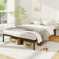 thumbnail image 4 of Gymax Full Size Metal Bed Frame Heavy Duty Support Slats Mattress Foundation, 4 of 10