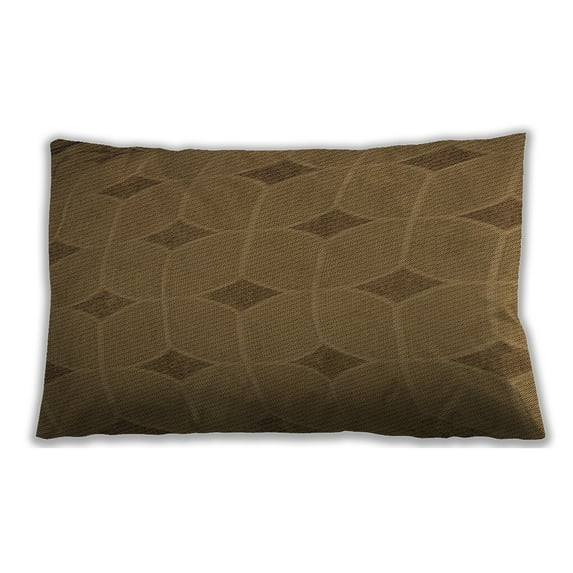 Ahgly Company Indoor Rectangular Contemporary Lumbar Throw Pillow, 13 inch by 19 inch