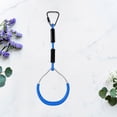 thumbnail image 2 of 1PC Plastic Gymnastic Ring Children Fitness Ring for Kids Exercise Strength Bodyweight Training (Blue), 2 of 5