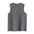 thumbnail image 4 of Womens Shirts Blouse Women's Casual Tunic Tops To Wear With Leggings Sleeveless Summer Solid Color Shirts Tanks Top, 4 of 5