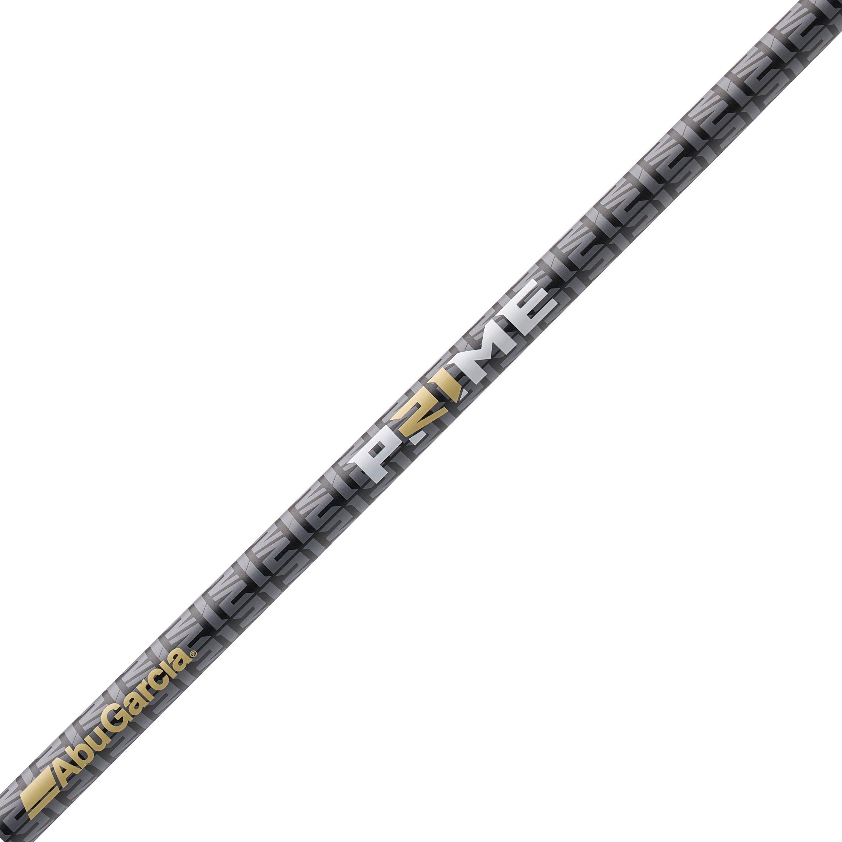 Abu Garcia Prime Baitcast Combo, 7' Medium Heavy, Black, Left-Handed