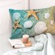 thumbnail image 4 of Fotbe Starfish And Seashell Funda de Almohada Decorativa Estilo Occidental, Lujo en Algodón, Fundas para Almohadas King, Cojín Estampado para Decoración del Hogar-20"x30", 4 of 6