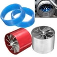 thumbnail image 2 of Yingyy Air Intake Turbo Turbocharger Fuel Gas Saver Fan Red, 2 of 9