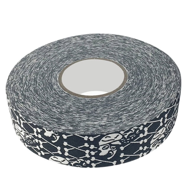 Hockey Protective Tape Badminton Pole Tape Hockey Stick Tape Wear Anti Skid Strong Adhesion for Hockey Badminton Racket and Pole Protection 2.5cm X 25m Red Maple Leaf & Stripes