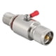 thumbnail image 2 of UHF Coaxial Lightning Arrester, High Surge Power Capability Lightning Arrestor Female To Female 0.1dB Insertion Loss Metal  For HAM Radio Gear, 2 of 8
