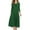 Fern Green, variant on WTXUE Long Sleeve Dress, Women's Casual Solid Dress Round Neck Long Sleeve Mid Calf Swing Dress, Green Dress, Army Green L