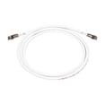 thumbnail image 4 of SatelliteSale DIGITAL 75OHM RG-6 / U Cable coaxial con conector de tipo F interior / al aire libre cordón blanco (10 pies) SatelliteSale Cable coaxial, 4 of 6