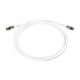 thumbnail image 4 of Cable coaxial SatelliteSale DIGITAL 75OHM RG-6 U con conector tipo F blanco para exteriores 25 pies, 4 of 6