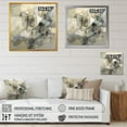 thumbnail image 4 of DESIGN ART Designart "Grey Beige Geometric Blend Iii" Minimalism Canvas Print 24 in. wide x 24 in. high, 4 of 5