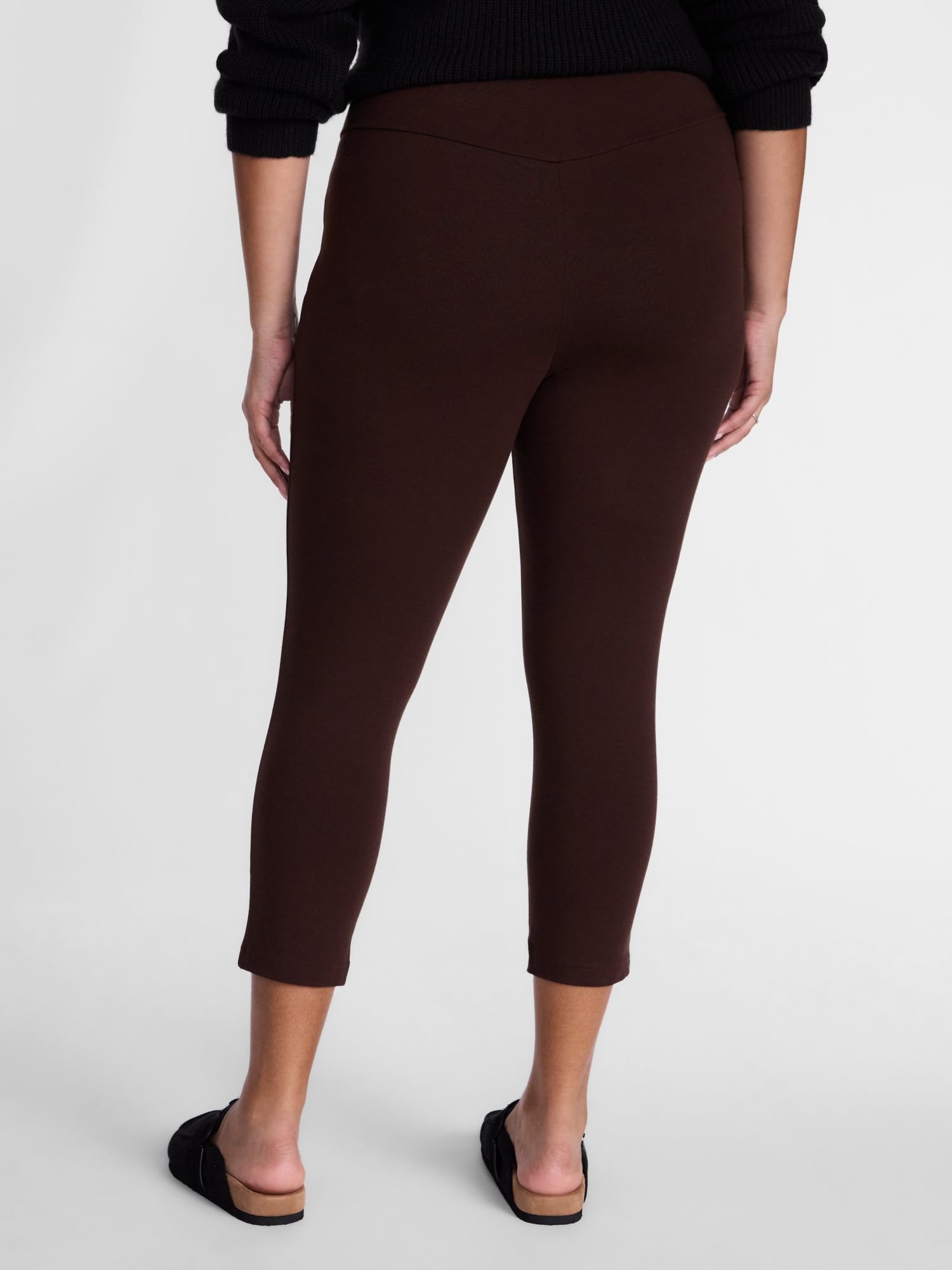 Terra & Sky Women's Plus Capri Legging, Sizes 0X-5X