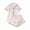 White, variant on Posijego Silk Pajama Set for Women 2 Piece Outfits Satin Short Sleeve Button down Shirts Shorts Pjs Sets