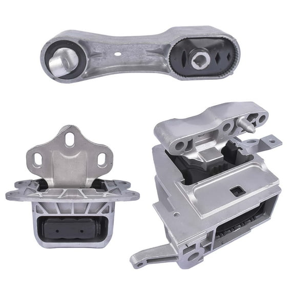 Mustrod Set of 3 Engine Mounts Set for BMW X1 X2 218i Mini Cooper Clubman Countryman 1.5L 2.0L