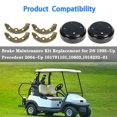 thumbnail image 6 of ALL-CARB Brake Shoes And Brake Drums Kit For Club Car Golf Cart DS&Precedent 1995+ Models, 6 of 9