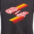 thumbnail image 3 of Hot Wheels - Valentine's You Make My Heart Race - Women's Short Sleeve Graphic T-Shirt, 3 of 5