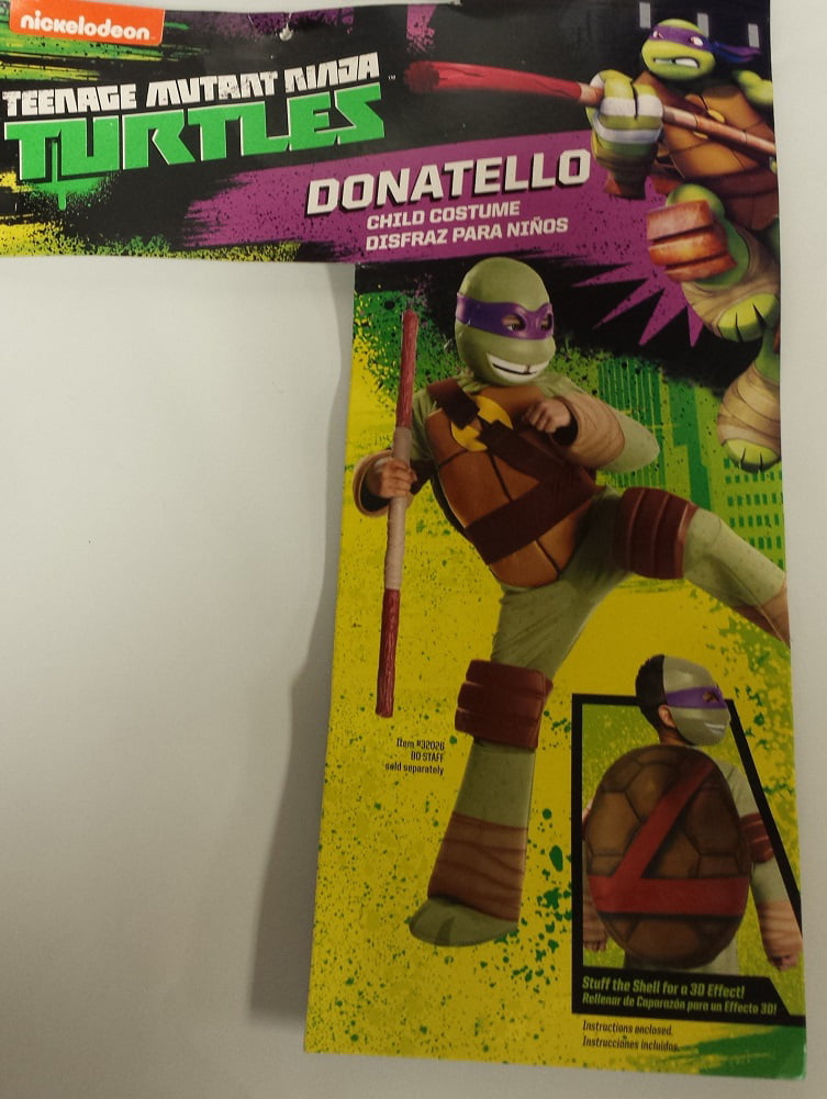 Teenage Mutant Ninja Turtles Deluxe Donatello Adult Costume - ThePartyWorks