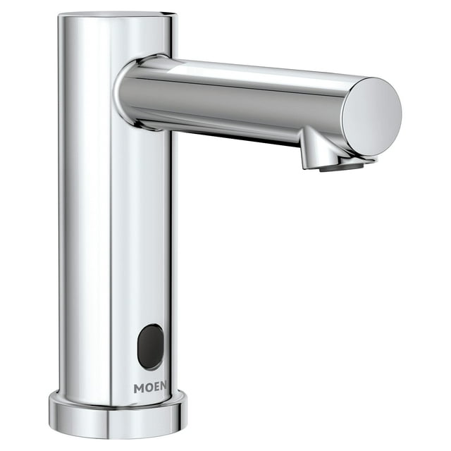 Moen 8559 M-Power Electronic Touchless Hands-Free Sensor-Operated Modern Bathroom Sink Faucet, Chrome